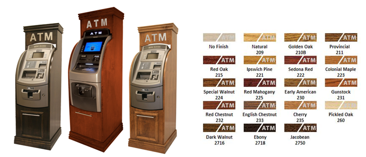 Hotel ATM Cabinet Color Choices