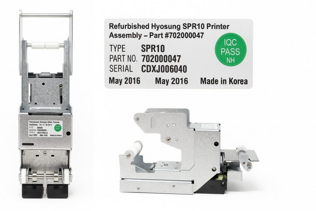Printer Assembly SPR10 Printer Assembly – Part #7020000047 | Ocean ATM