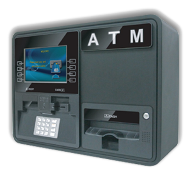 Genmega Onyx-W compact wall-mounted or countertop ATM